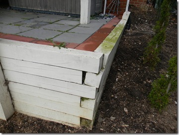 Home inspection of retaining walls